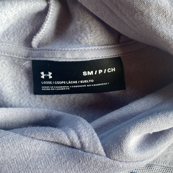 Under Armour crop loose hoodie - women’s - Picture 4 of 7